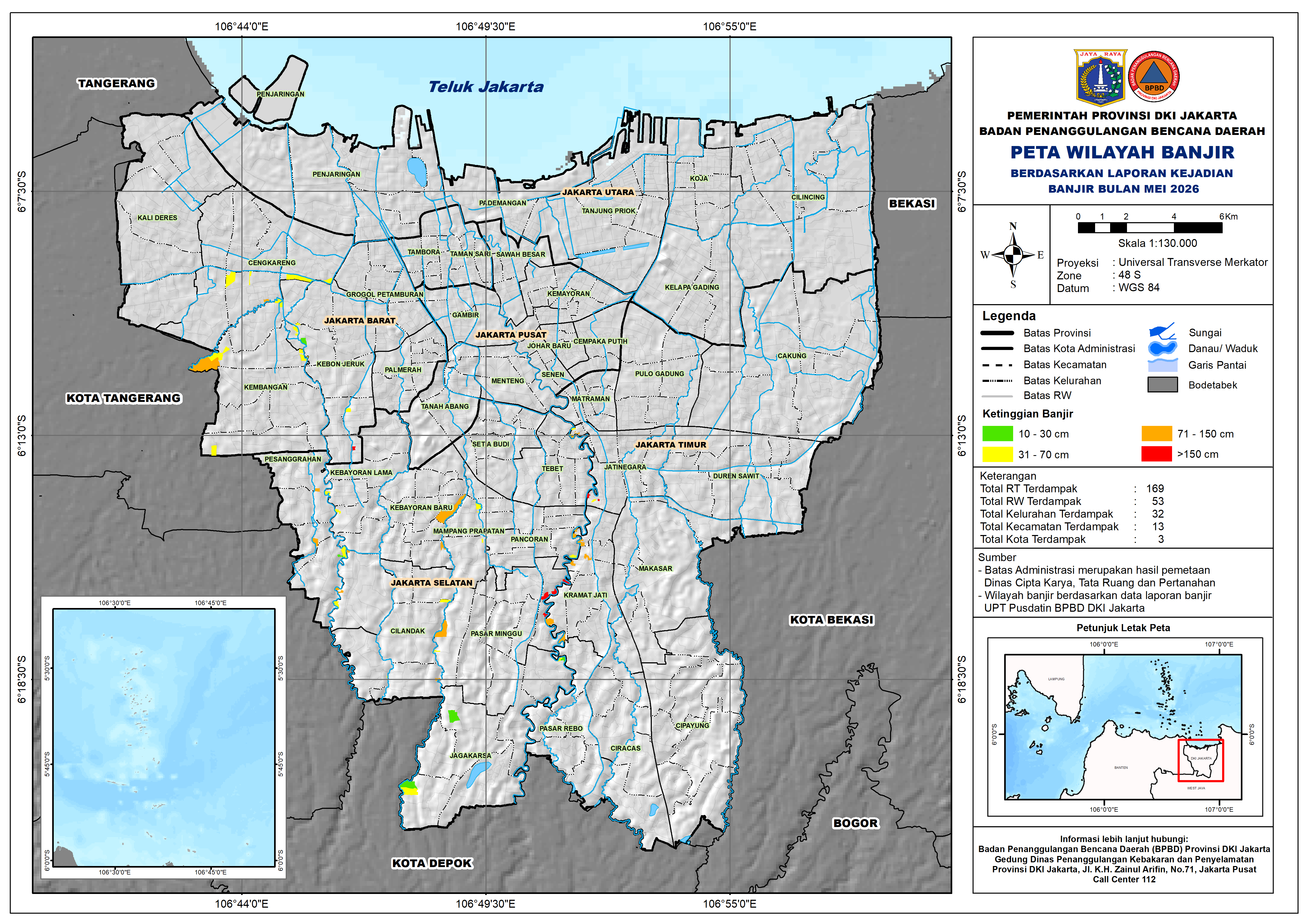 PETA BANJIR BULAN MEI 2026