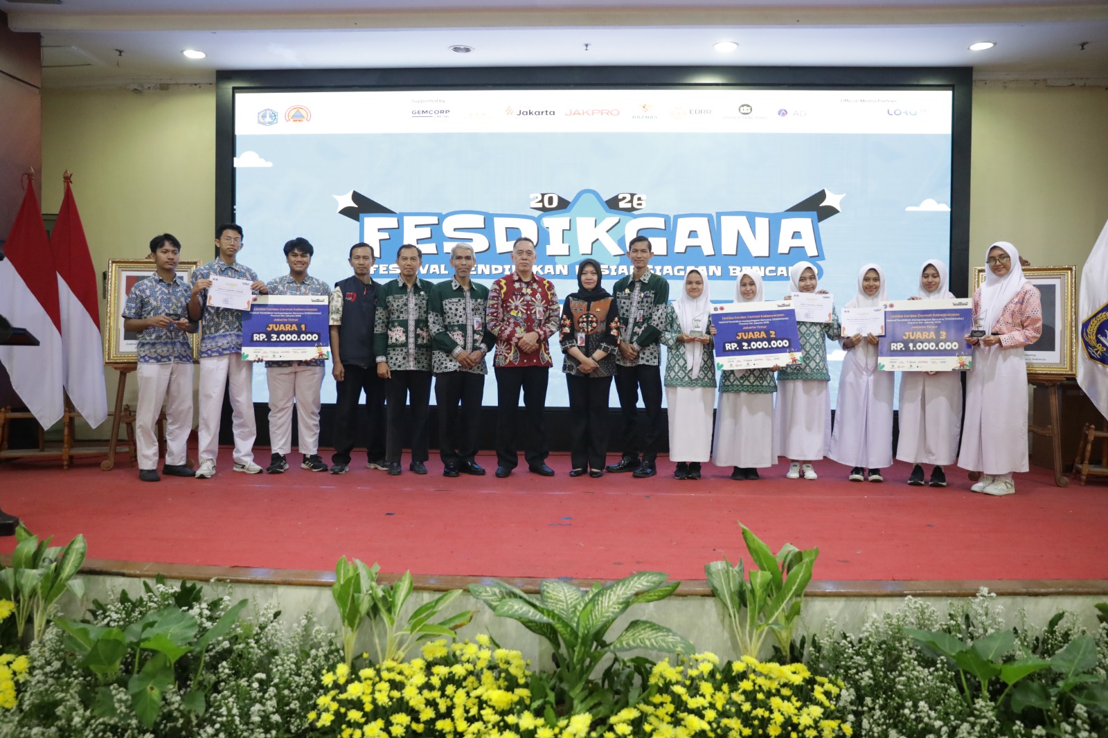 Festival Pendidikan Kesiapsiagaan Bencana (FESDIKGANA) Tahun 2026 di Kota Administrasi Jakarta Timur