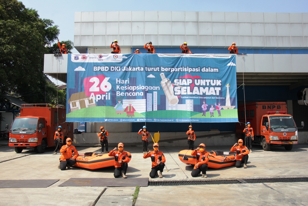 BPBD DKI Jakarta Memperingati Hari Kesiapsiagaan Bencana Tahun 2021