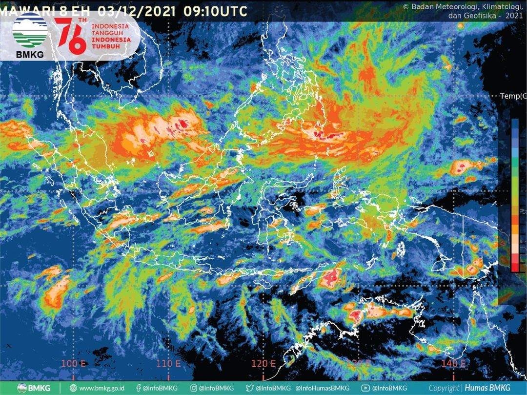 BMKG: Awas! Cuaca Ekstrem Diprediksi Hantam Indonesia Hingga 9 Desember