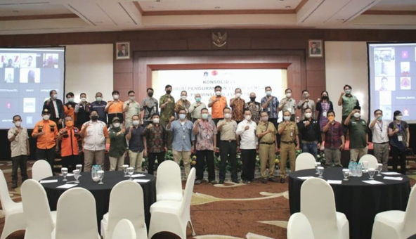 Konsolidasi dan Pemilihan Ketua Forum Pengurangan Risiko Bencana (FPRB) Provinsi DKI Jakarta periode 2021 - 2024