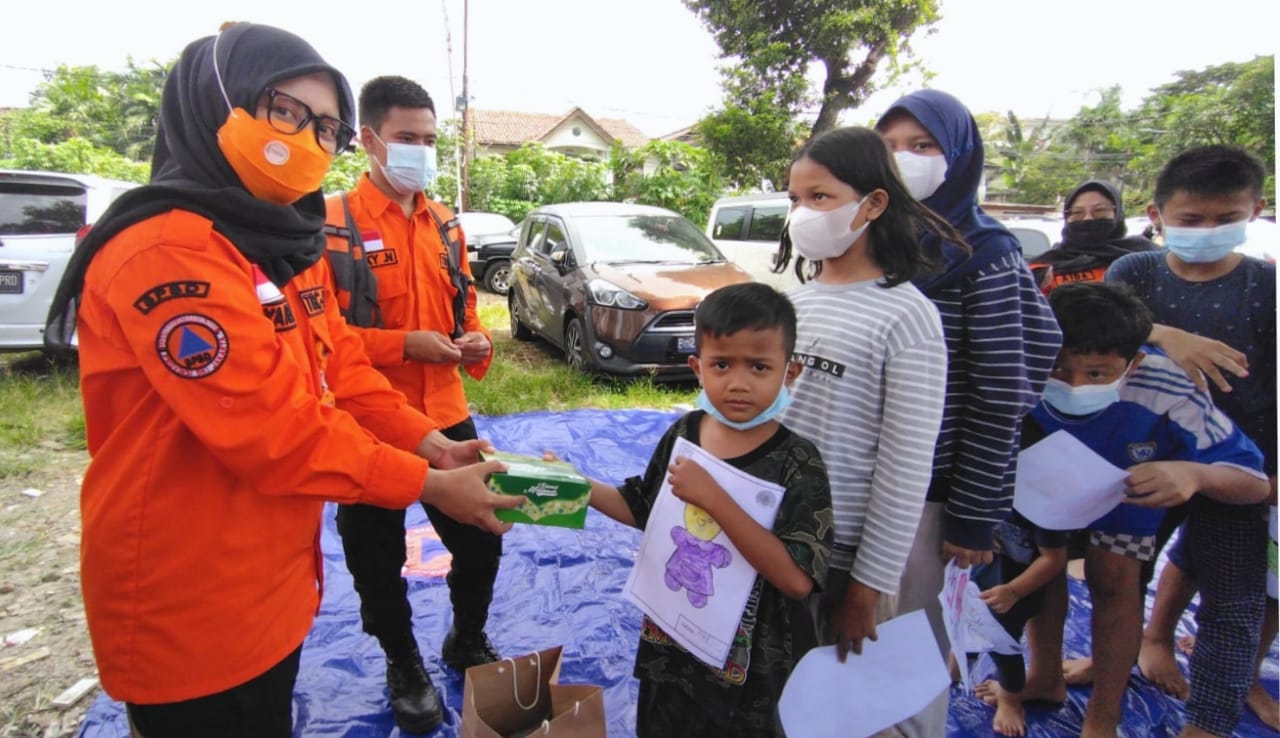 Kegiatan Layanan Dukungan Psikososial (LDP) bagi Penyintas Pasca Bencana Kebakaran di Jl. Cempaka III RT.007/RW.06