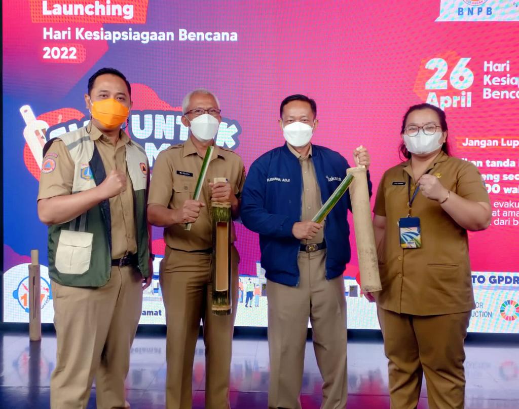 Kepala Pelaksana BPBD DKI Jakarta Menjadi Narasaumber Dlam Kegiatan Launching Hari Kesiapsiagaan Bencana (HKB) Tahun 2022