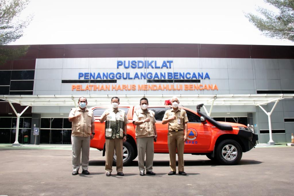 Kepala Pelaksana BPBD DKI Jakarta Bersama Jajaran Melakukan Kunjungan ke Pusdiklat BNPB