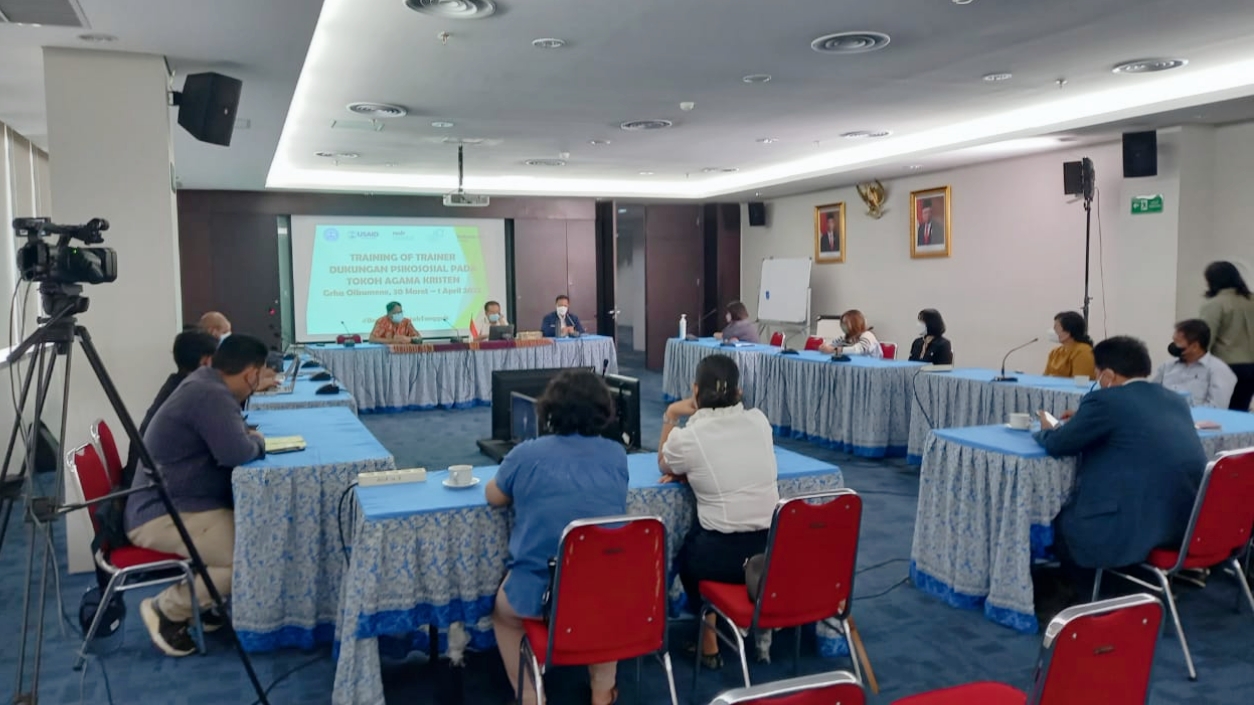 Training of Trainer Dukungan Psikososial pada Tokoh Agama Kristen dalam Penanggulangan Bencana di DKI Jakarta