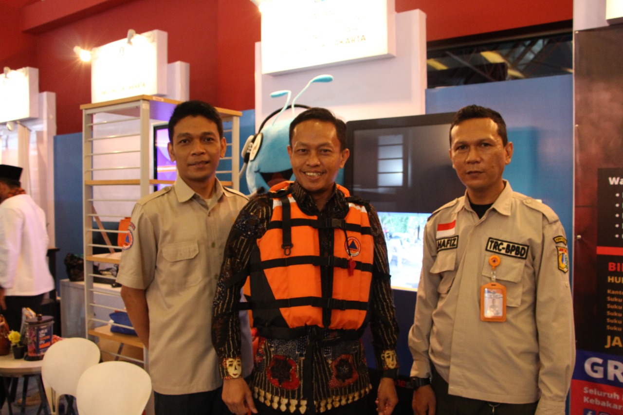 Partisipasi BPBD DKI pada Booth Event Jakarta Fair Kemayoran 2022