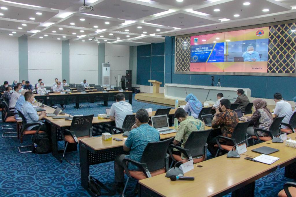 Diskusi Publik Kajian Risiko Bencana (KRB) Provinsi DKI Jakarta Diikuti Oleh Seluruh Unsur Pentaheliks