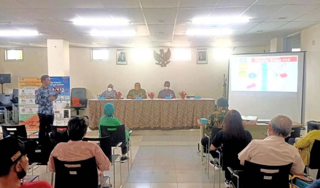 Sosialisasi Layanan Jakarta Siaga 112 di Kec. Setiabudi, Jakarta Selatan