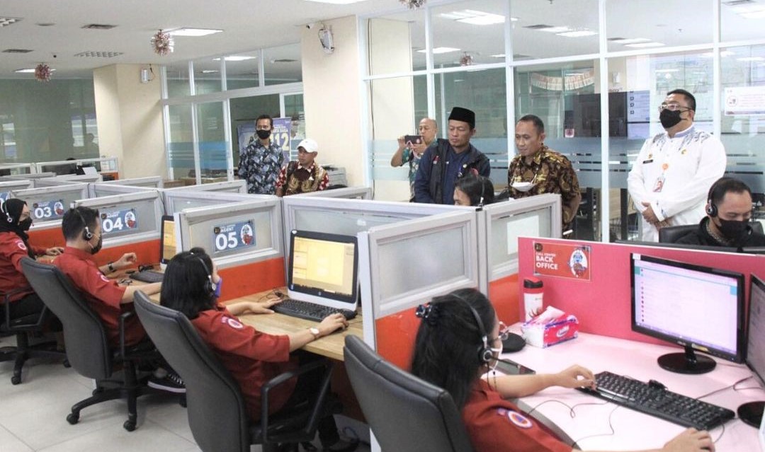 Menerima Kunjungan Kepala Pelaksana BPBD Prov. Gorontalo Beserta Jajaran