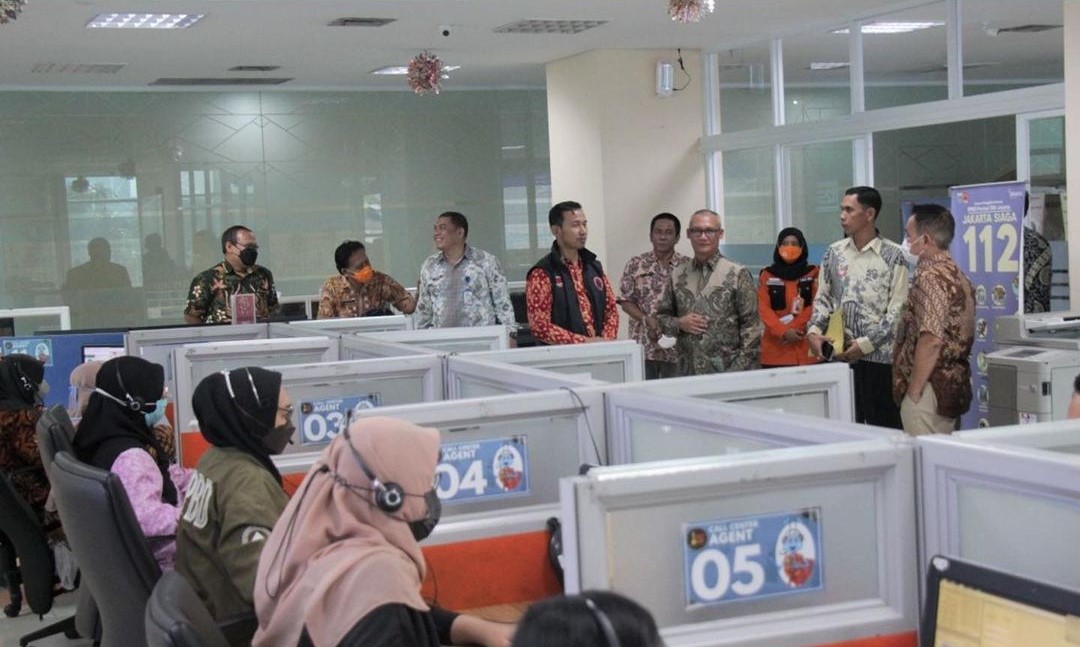 Menerima Kunjungan Kepala Pelaksana BPBD Kab. Kaur, Provinsi Bengkulu beserta Jajaran