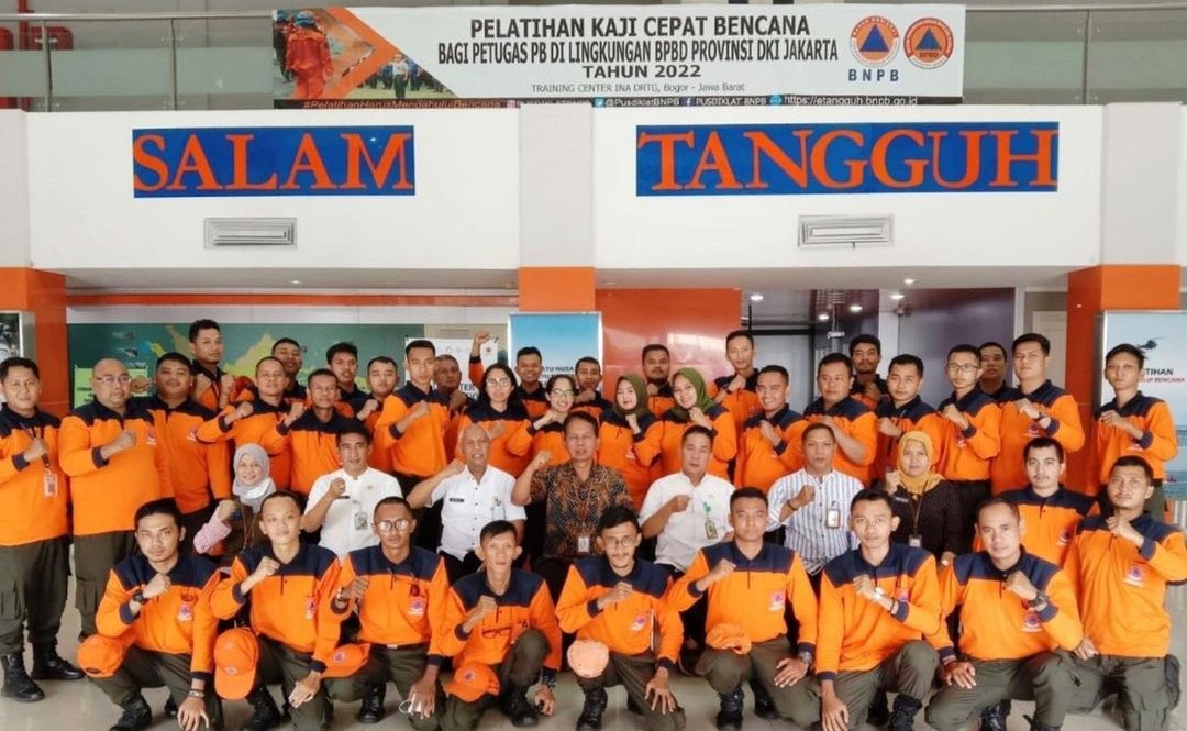 Penutupan Peningkatan Kapasitas Petugas Penanggulangan Bencana BPBD Provinsi DKI Jakarta Angkatan III