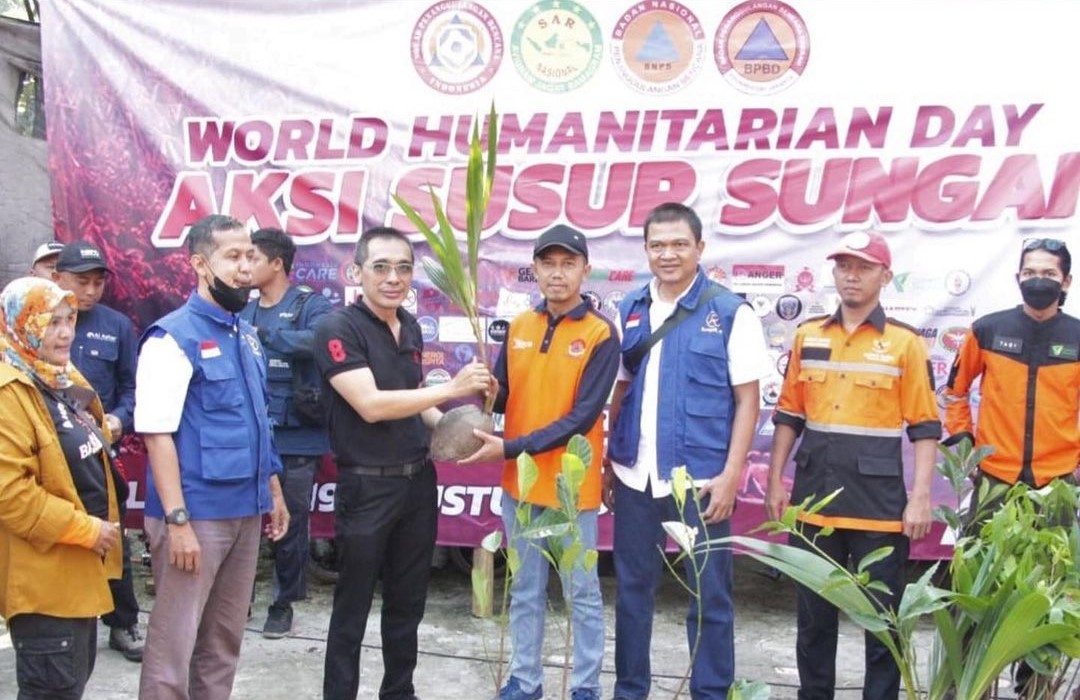 Peringatan World Humanitarian Day dan HUT RI ke 77 oleh Squad PBI