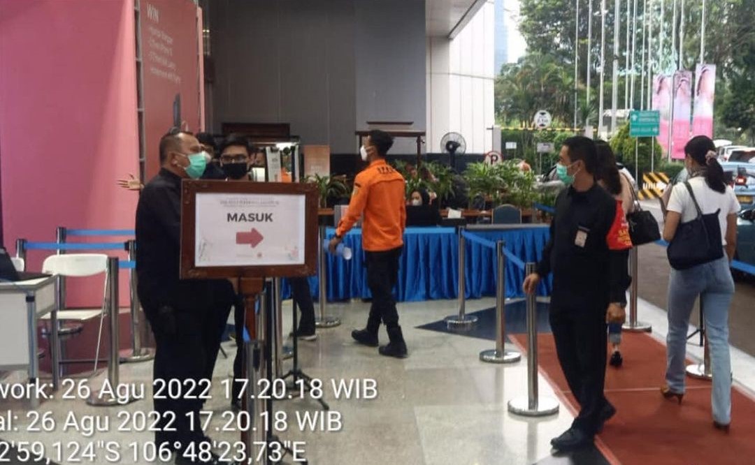 Pengawasan dan Monitoring Penerapan Protokol Kesehatan pada Tanggal 18-28 Agustus 2022