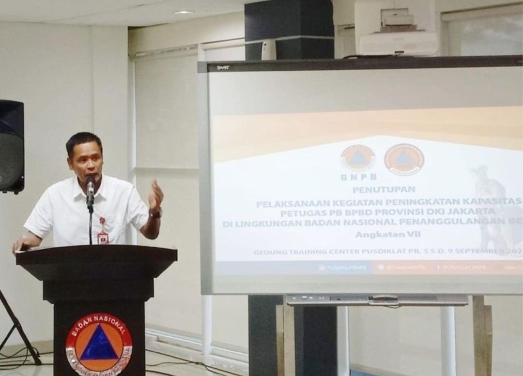 Penutupan Peningkatan Kapasitas Petugas Penanggulangan Bencana BPBD DKI Jakarta Angkatan VII