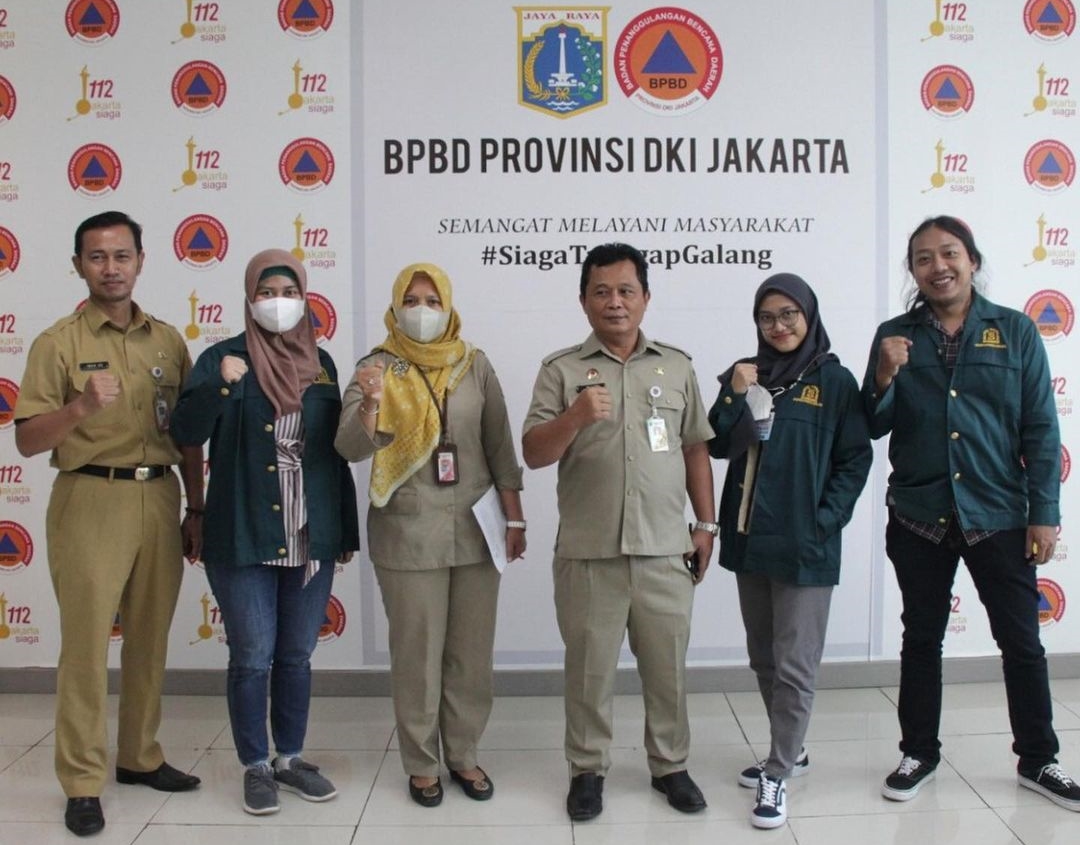 Menerima Kunjungan Mahasiswa ITB ke Kantor BPBD DKI Jakarta