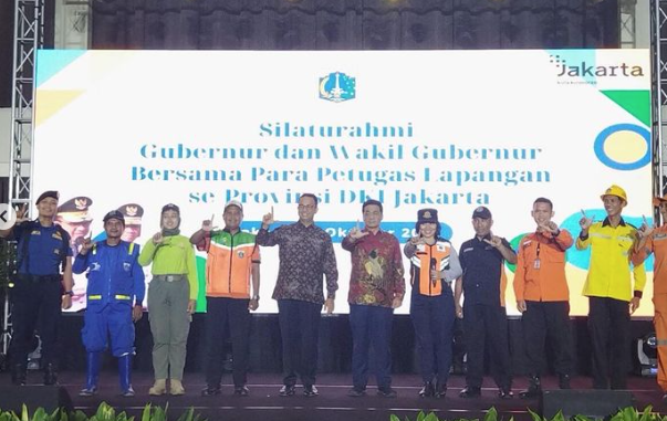 Silaturahmi dan Apresiasi Gubernur dan Wakil Gubernur DKI Jakarta kepada Para Petugas Lapangan se-Provinsi DKI Jakarta