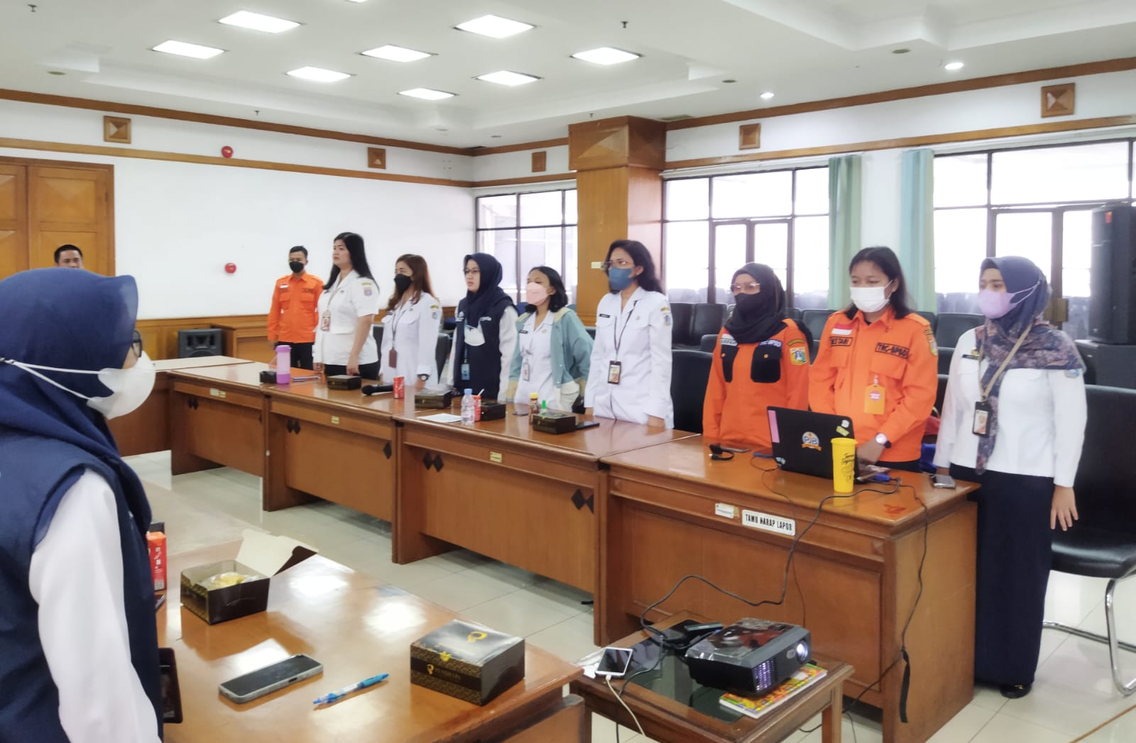 Peningkatan Kapasitas Layanan Dukungan Psikososial bagi Pekerja Sosial dan Penyuluh Sosia;