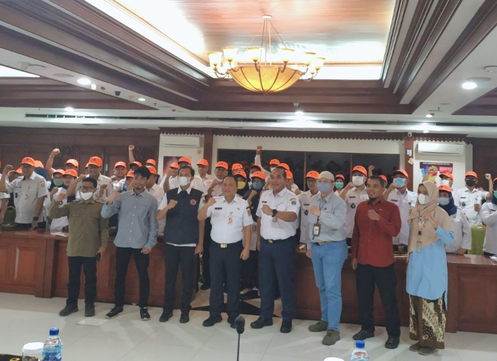 Gladi Ruang dan Simulasi Penanganan Bencana bagi Camat dan Lurah di Wilayah Kota Adm Jakarta Selatan