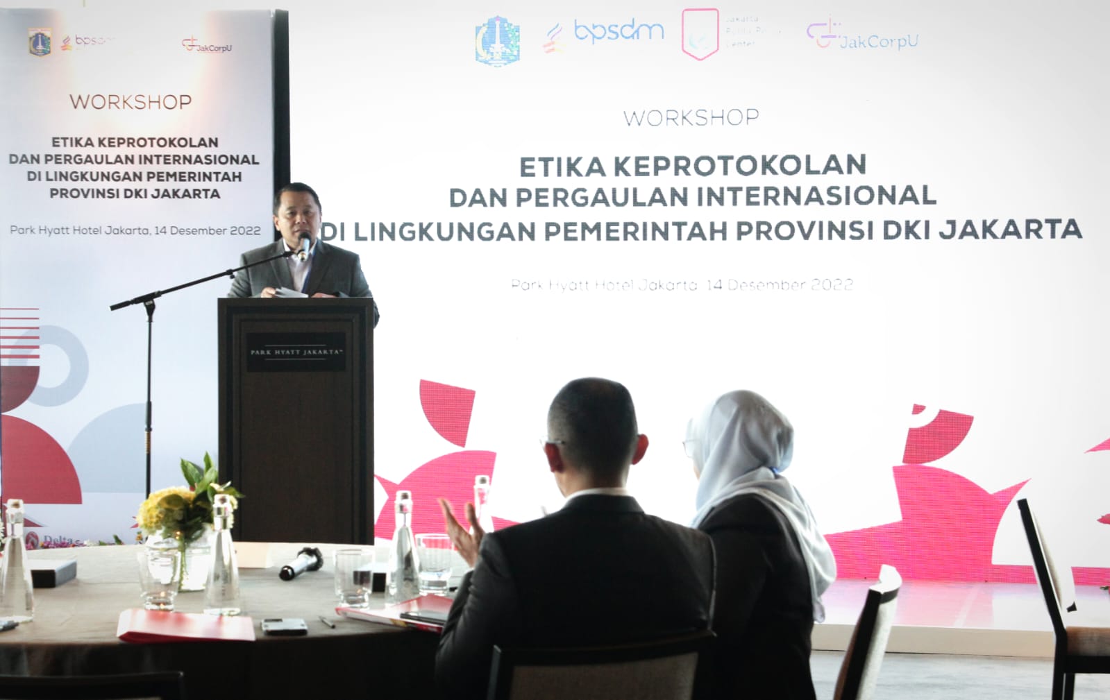 Workshop Etika Keprotokolan dan Pergaulan International di LingkunganPemerintah Provinsi DKI Jakarta