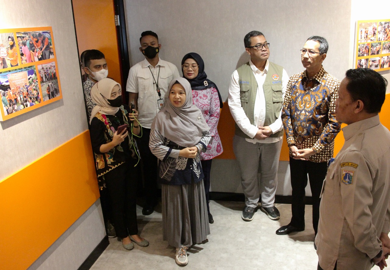 Peresmian Ruang Komunikasi, Informasi, dan Edukasi (KIE) Kebencanaan BPBD DKI Jakarta