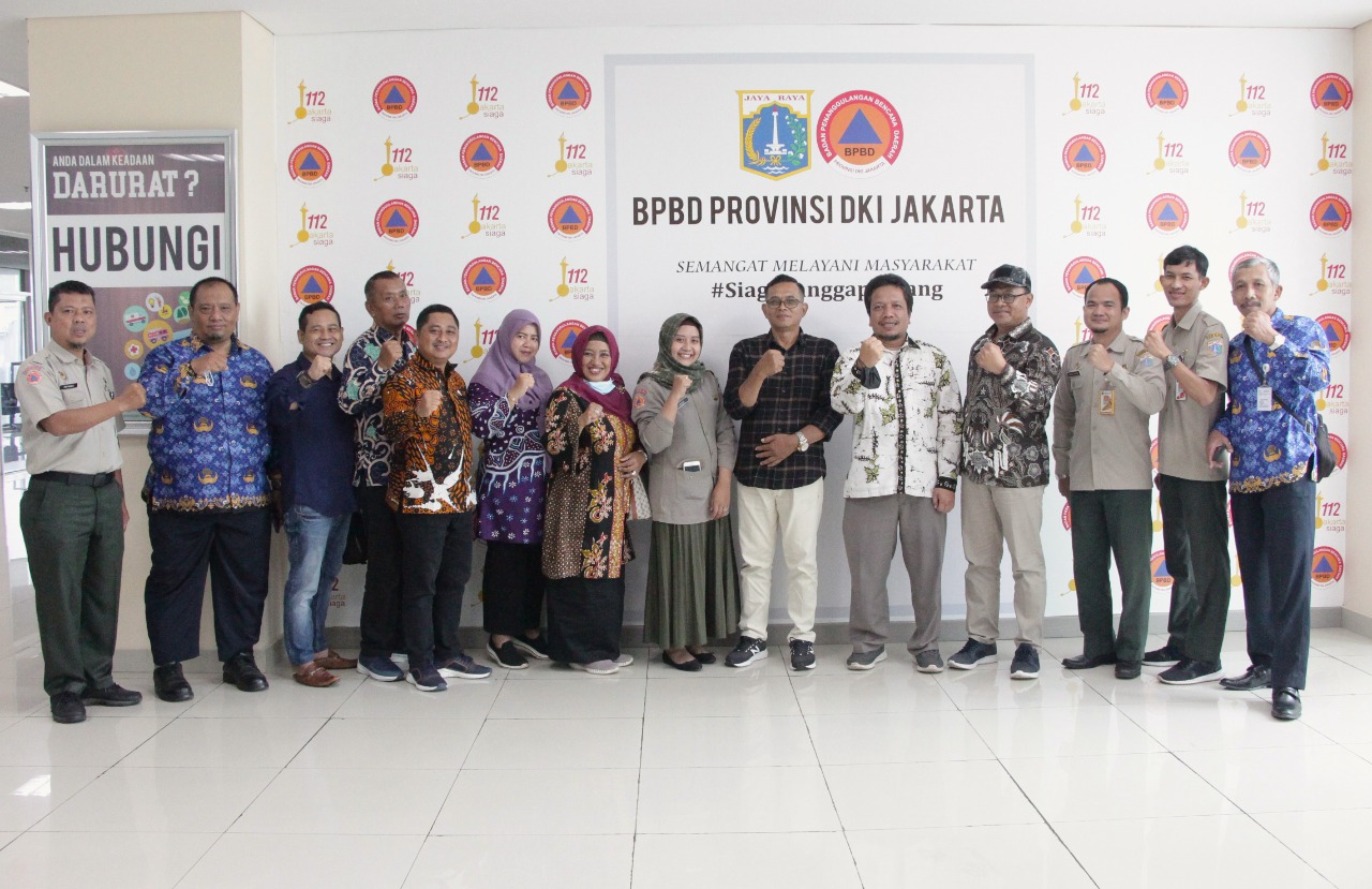 Kunjungan dari DPRD dan BPBD Kab. Gunung Kidul ke Kantor BPBD DKI Jakarta