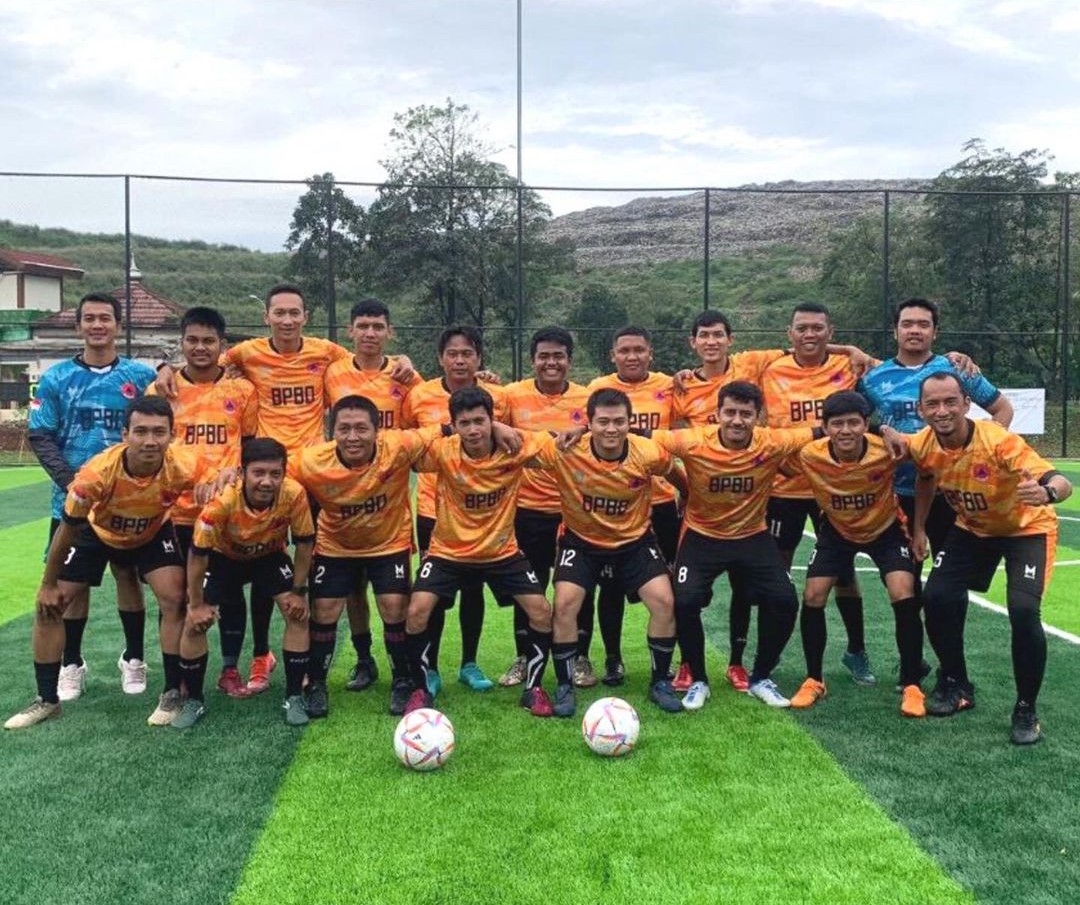 Tim Sepakbola BPBD DKI Jakarta Berhasil Menjadi Juara dalam Pertandingan Fun Football Fourfeo Mini Soccer