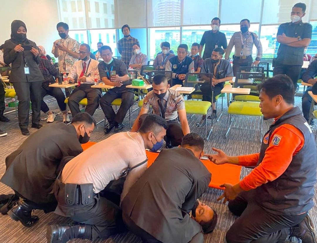 Sosialisasi Pencegahan dan Kesiapsiagaan serta Simulasi Penanggulangan Bencana di Menara FIF