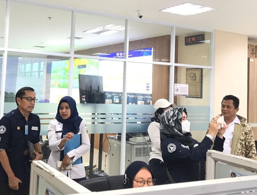 Menerima Kunjungandari BPBD Kota Samarinda beserta Jajaran di Kantor BPBD DKI Jakarta