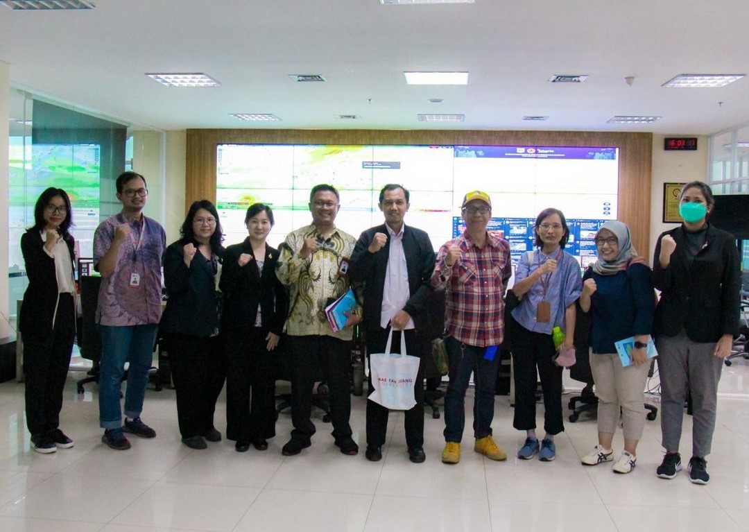 Menerima Kunjungan dari Badan Riset dan Inovasi Nasional (BRIN) di Kantor BPBD DKI Jakarta