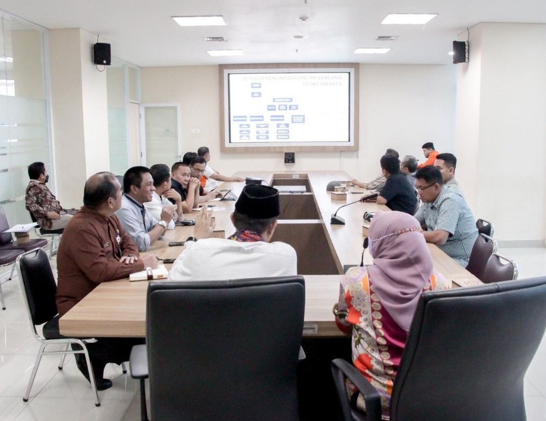 Menerima Kunjungan dari DPRD Kota Yogyakarta beserta Jajaran di Kantor BPBD DKI Jakarta