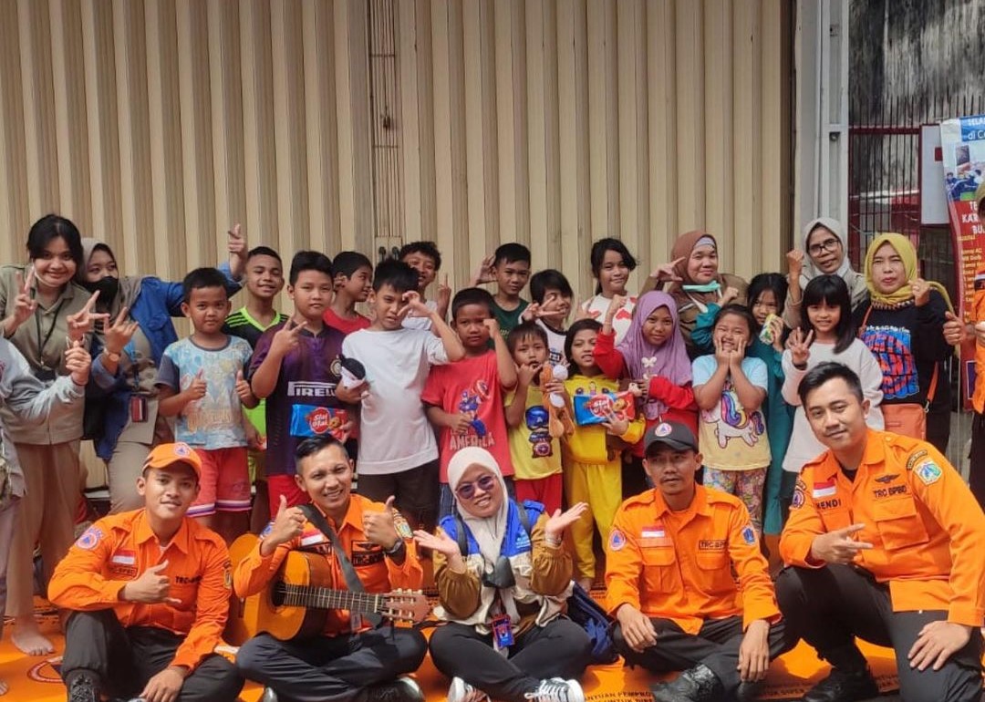 Layanan Dukungan Psikososial (LDP) bagi Penyintas Anak Pasca Kebakaran di Kelurahan Pademangan Barat