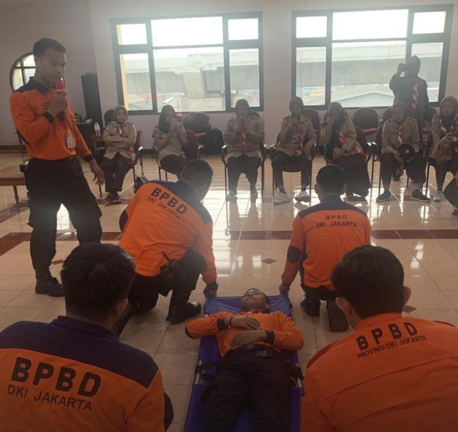Bimbingan Teknis ( Bimtek ) Relawan Unit Pramuka Peduli Kwartir Ranting Cakung Hari Kedua