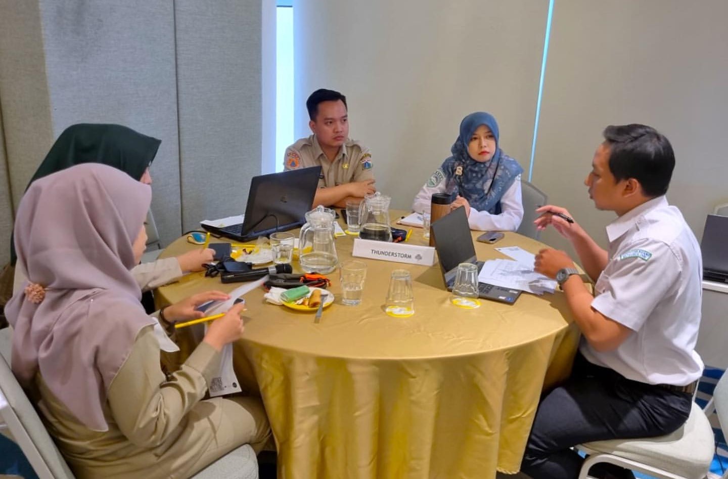 Focus Group Discussion (FGD) Tabel Dampak dan Respon Impact Based Forecast (IBF) DKI Jakarta