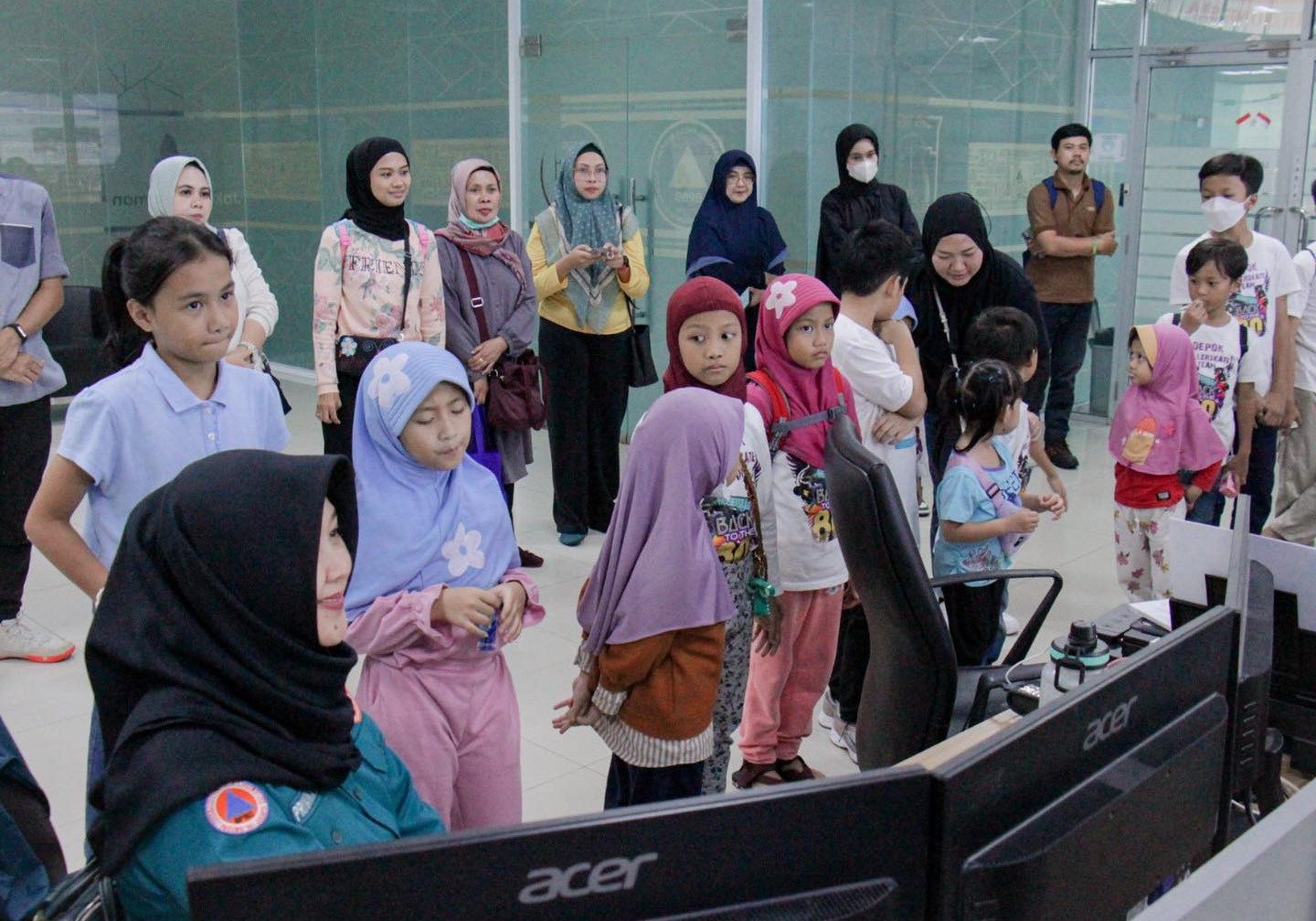 Kunjungan dari Depok Roller Skate Team ke Kantor BPBD DKI Jakarta