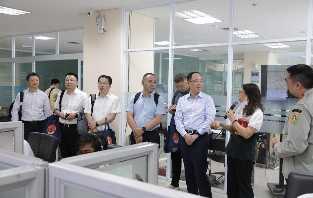 Kunjungan Delegasi Shanghai Municipal Emergency Management Bureau (SEMB)