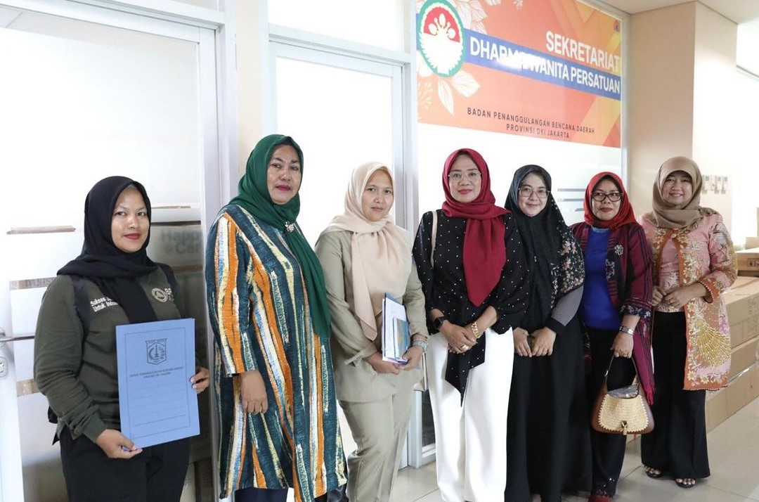Dharma Wanita Persatuan (DWP) BPBD DKI Jakarta Melaksanakan Pertemuan Rutin