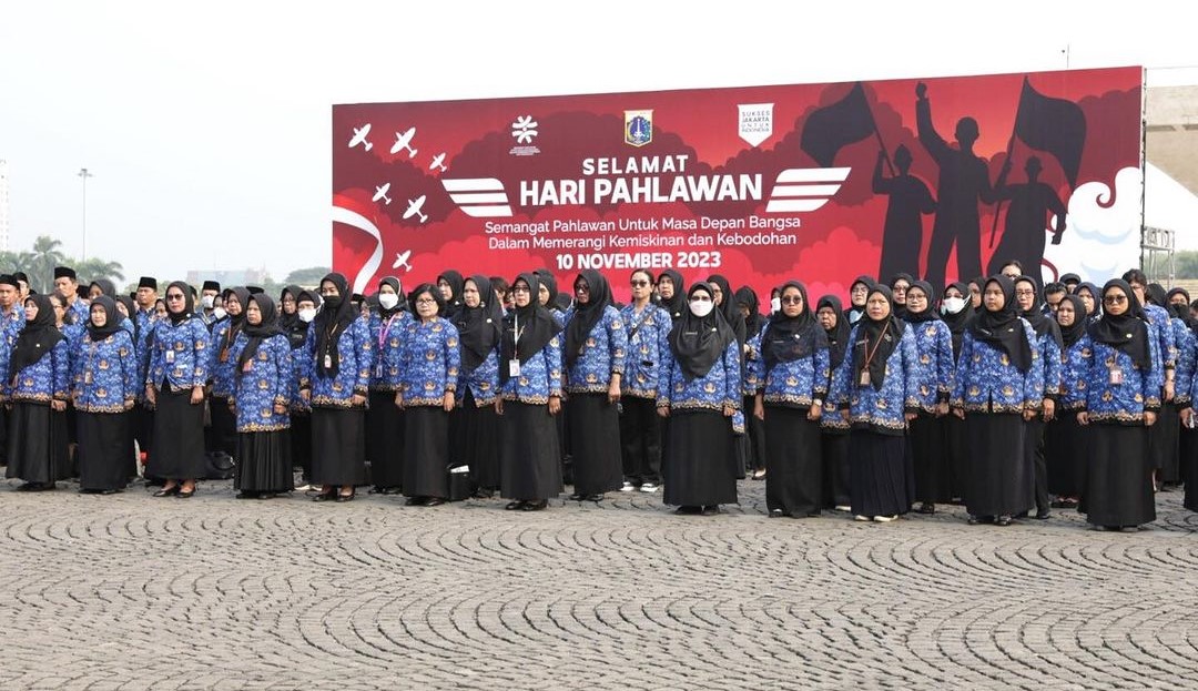 BPBD DKI Jakarta Mengikuti Upacara dalam Rangka Memperingati Hari Pahlawan ke-78