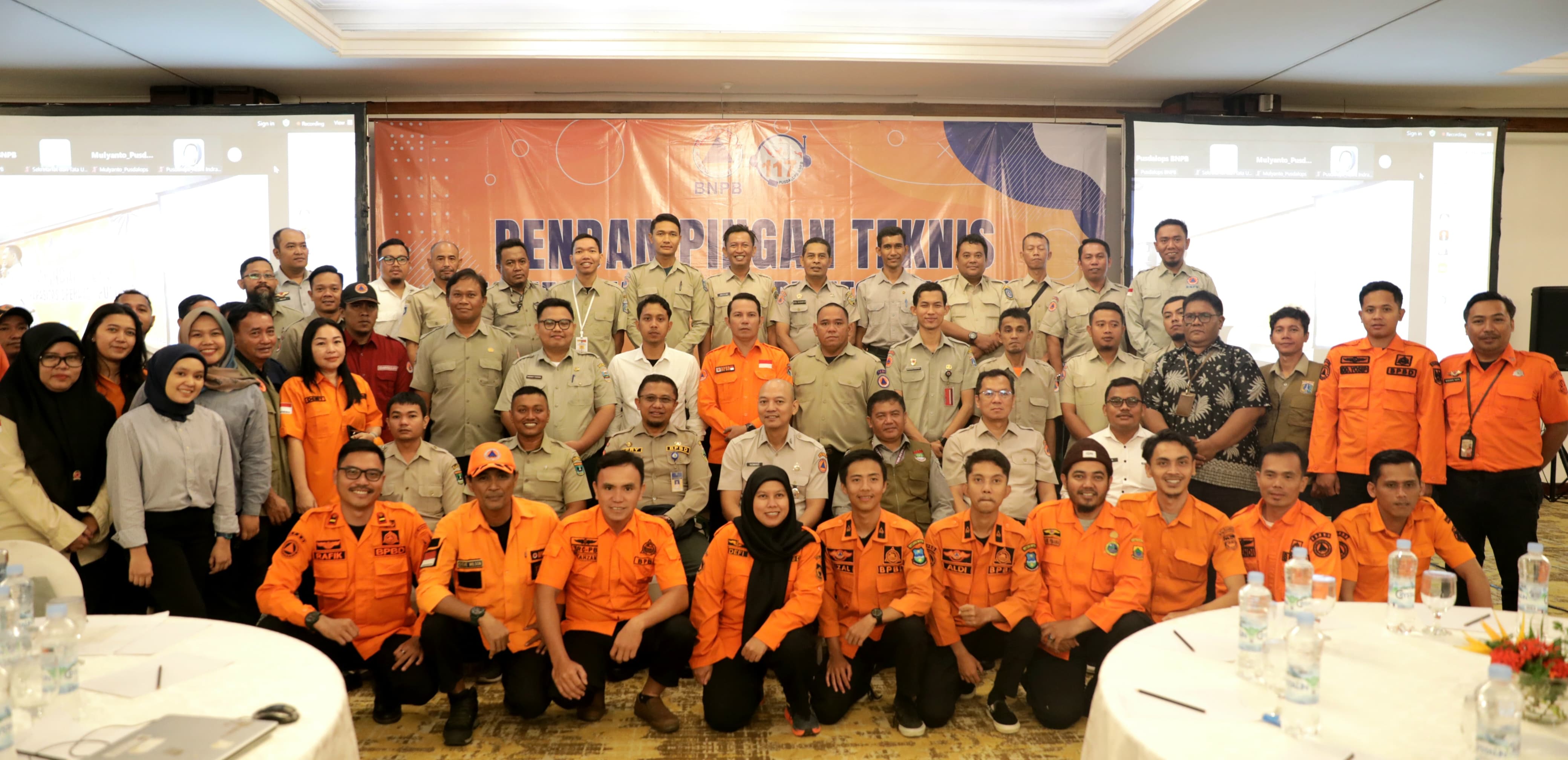 Peningkatan Kapasitas Operator Pusdalops