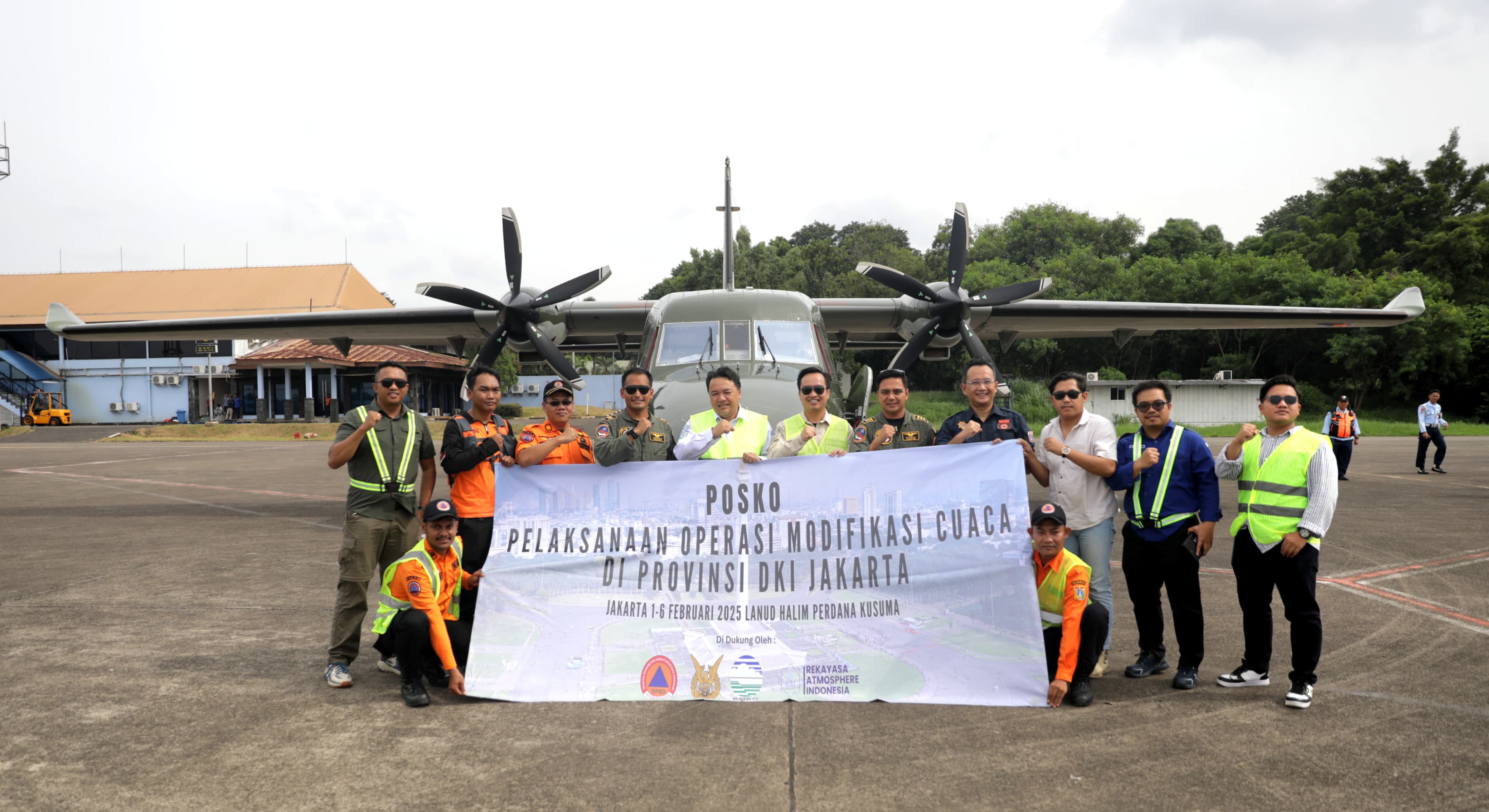Mulai Hari ini Pemerintah Provinsi DKI Jakarta Kembali Menggelar Operasi Modifikasi Cuaca