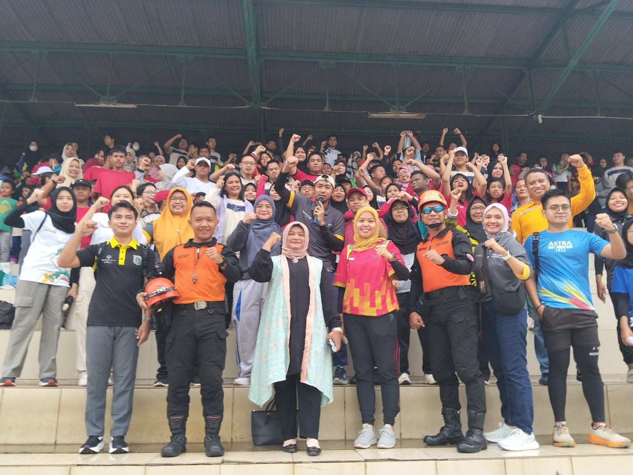Berpartisipasi dalam kegiatan “Simulasi Kesiapsiagaan Bencana” yang diselenggarakan oleh United Tractors