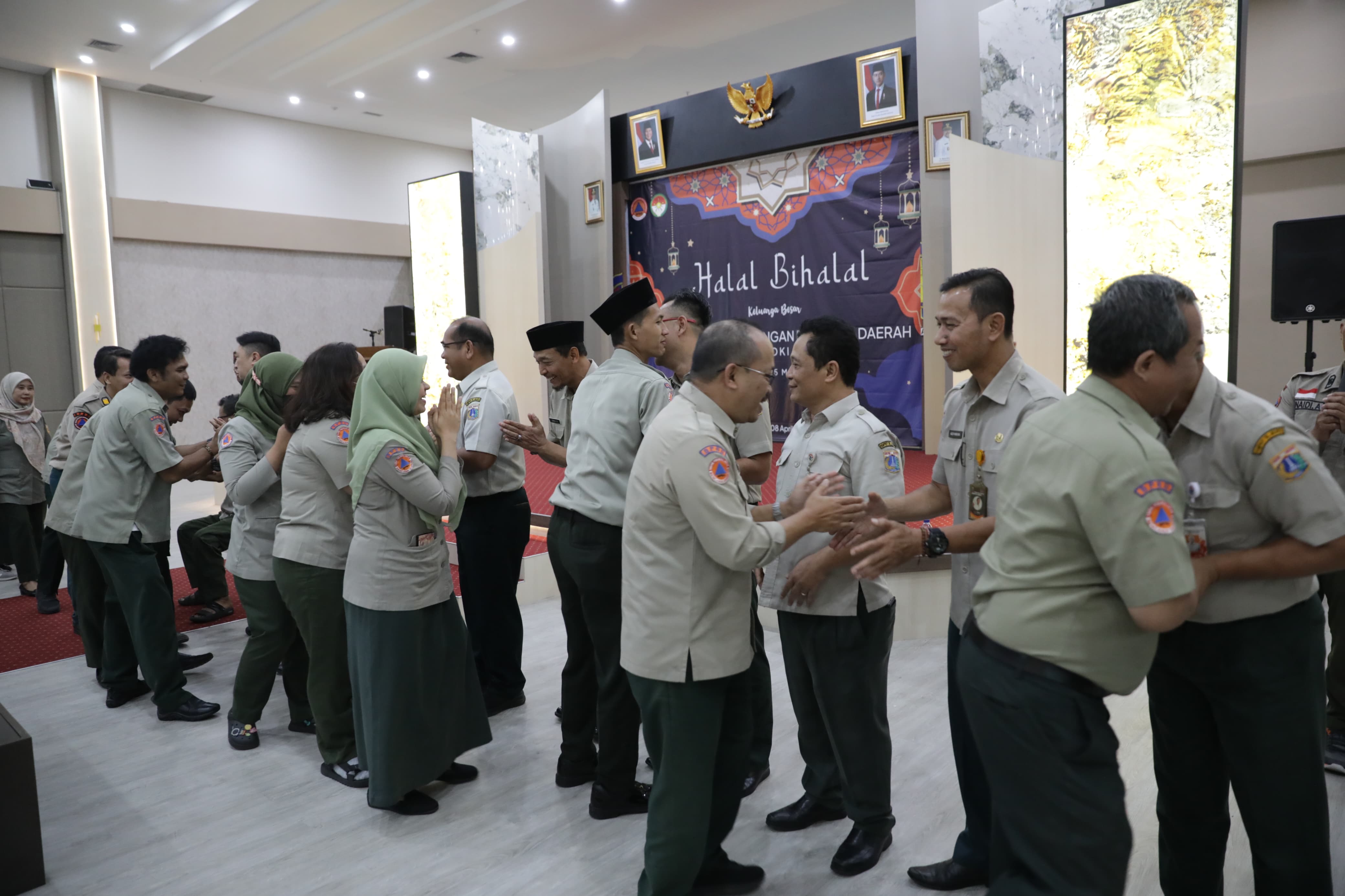 Silaturahmi dan Halalbihalal Idulfitri 1446 H Pegawai BPBD DKI Jakarta