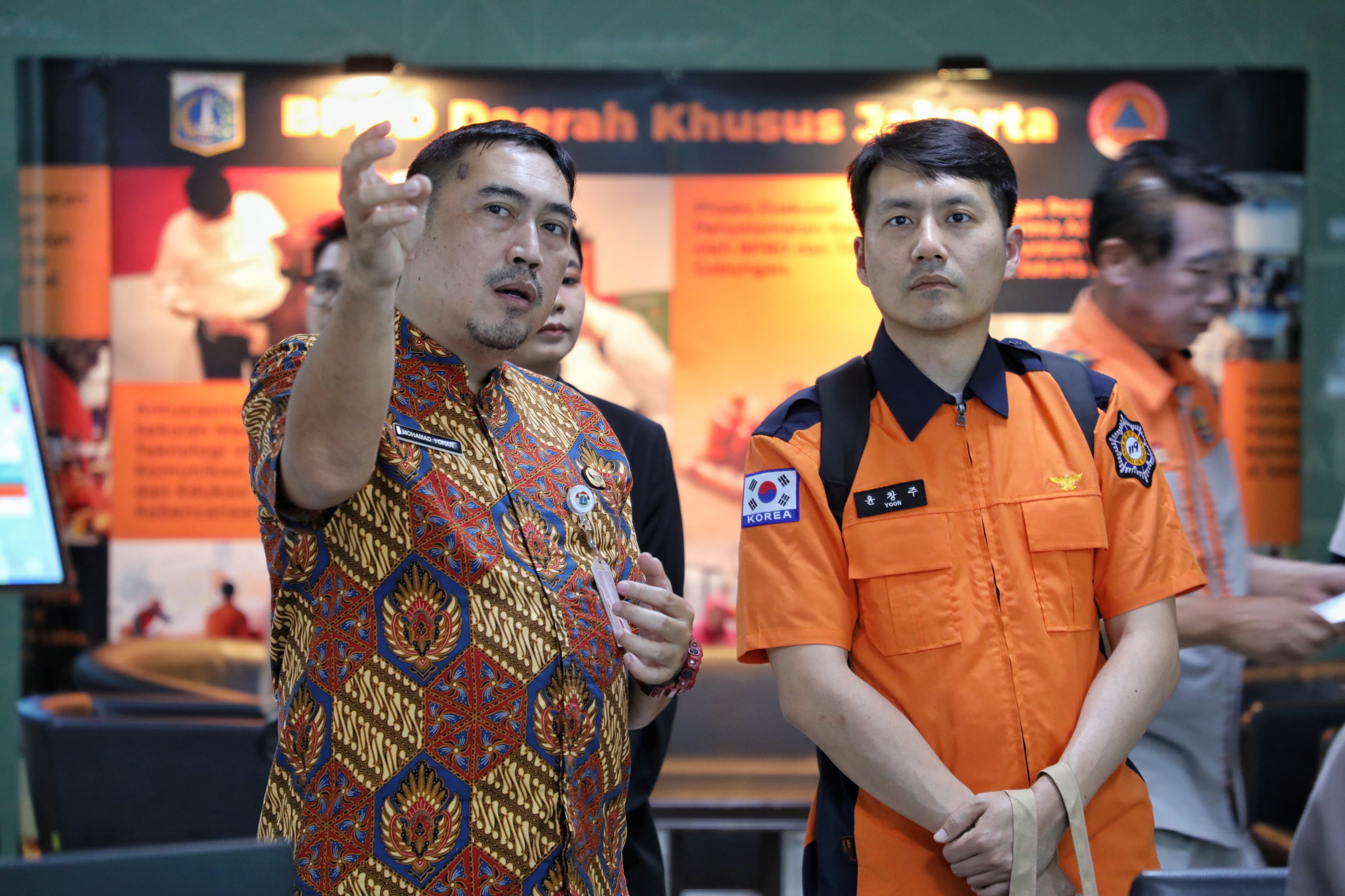 Kunjungan dari Fire Response Investigation Division of The Korea Fire Service and National Fire Agency