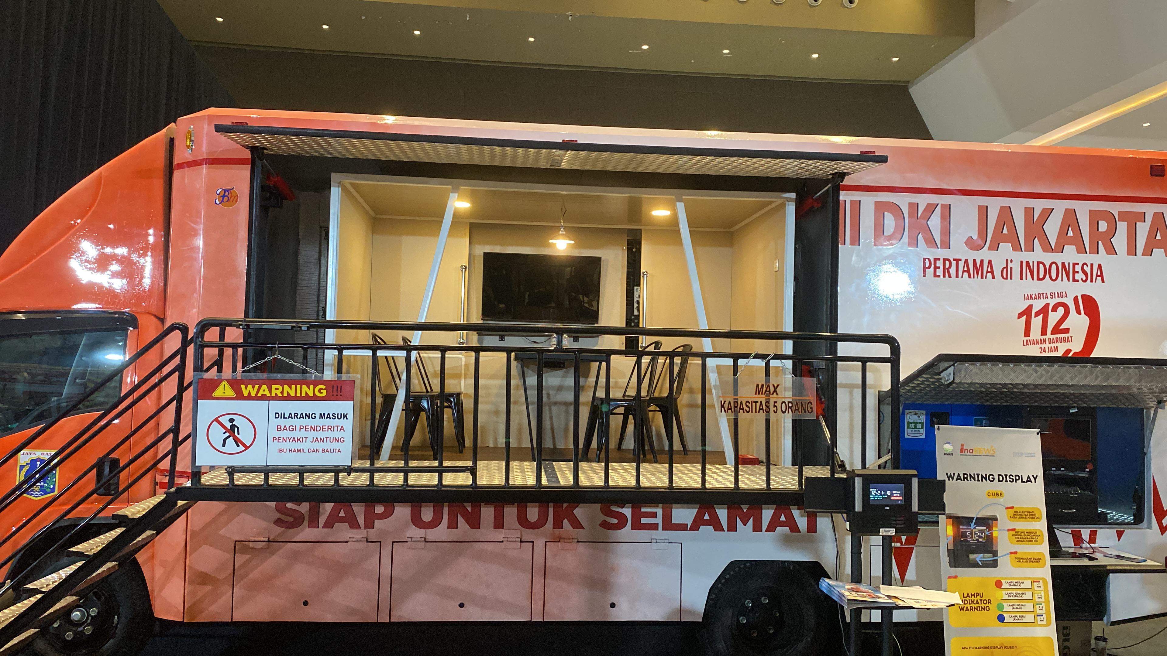 BPBD DKI Jakarta Hadir di Pameran Internasional ADEXCO 2025: Perkuat Edukasi Kebencanaan Lewat Mobil Simulator Gempa