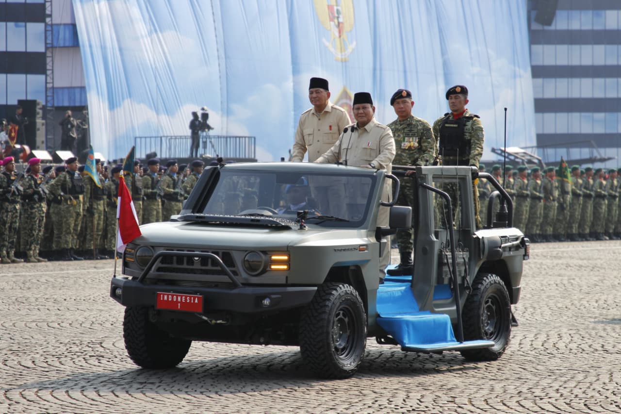BPBD Provinsi DKI Jakarta turut serta dalam peringatan Hari Ulang Tahun TNI ke-80 Tahun