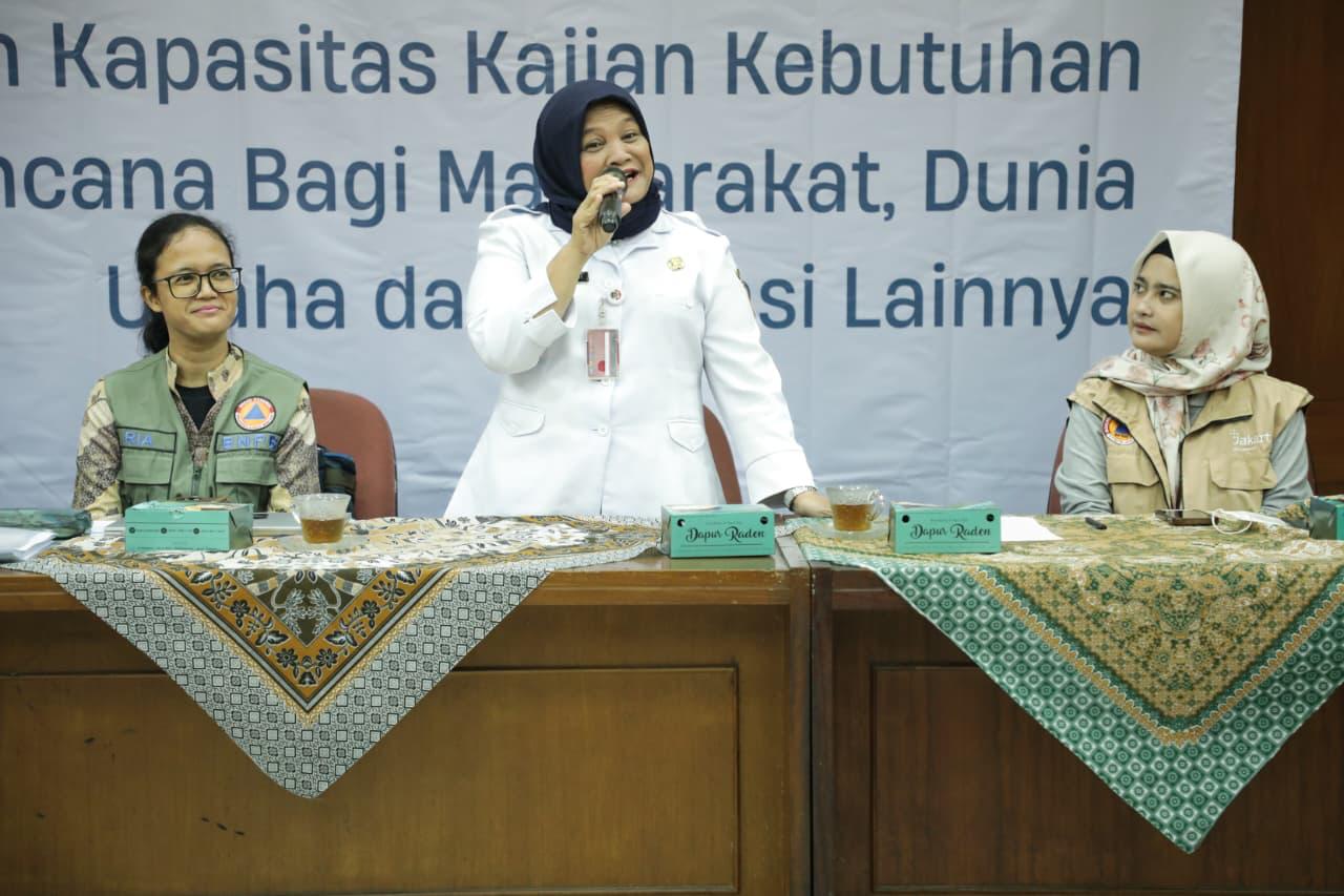 Peningkatan Kapasitas Kajian Kebutuhan Pascabencana bagi Masyarakat, Dunia Usaha, dan Potensi Lainya