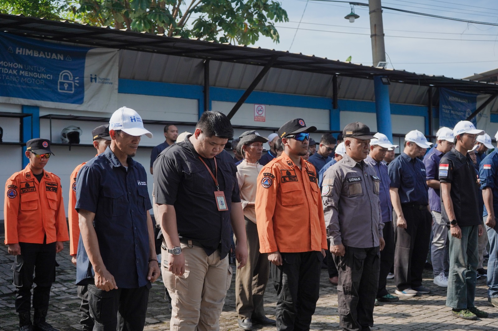 Apel Siaga Bencana Peringatan Bulan Pengurangan Risiko Bencana 2025 di Kantor Human Initiative