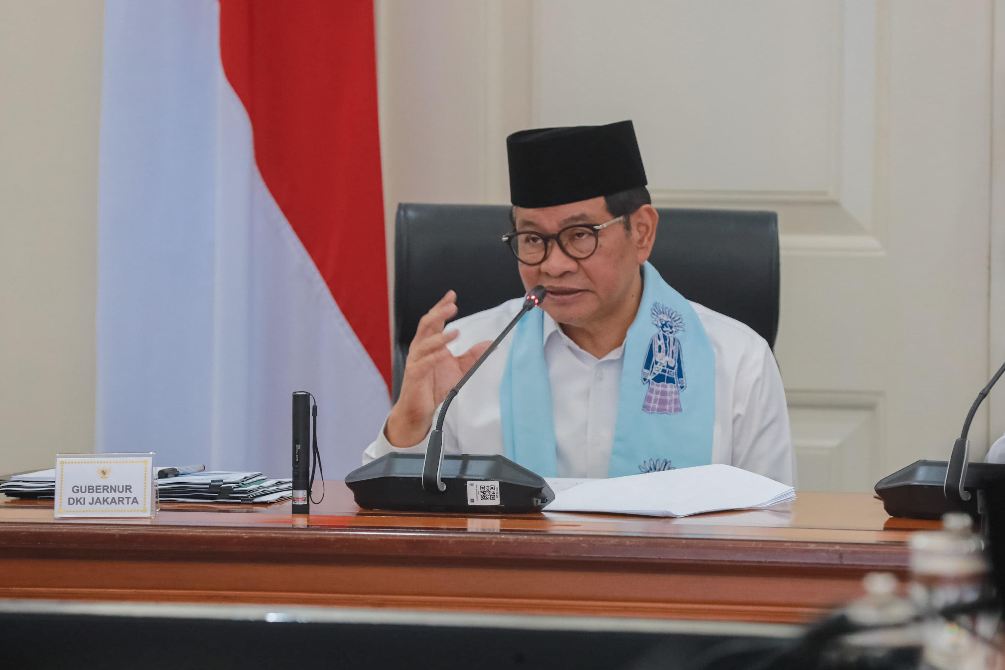 Rapat Terbatas bersama Gubernur dan Wakil Gubernur DKI Jakarta serta Seluruh Organisasi Perangkat Daerah (OPD)