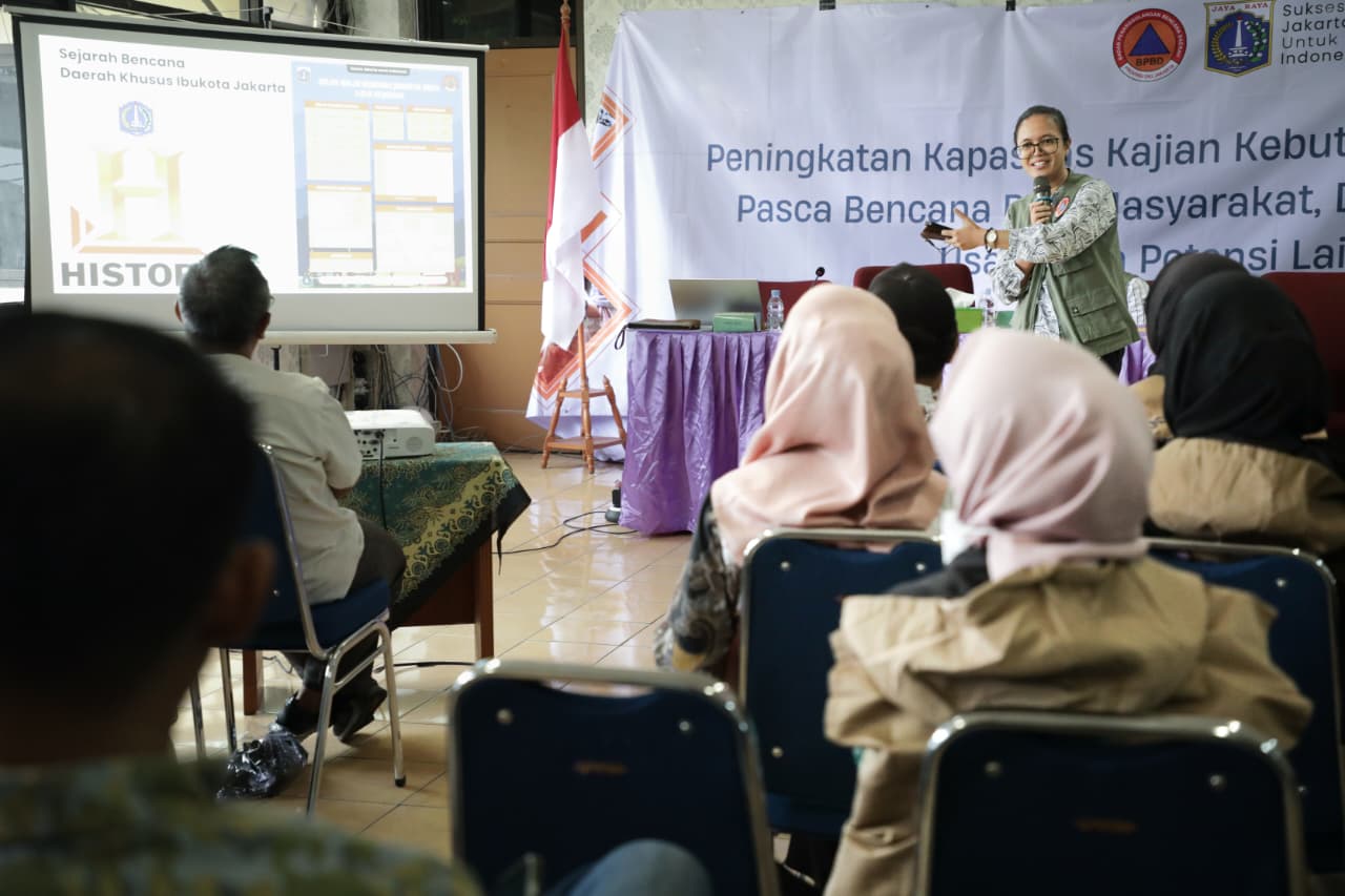 Peningkatan Kapasitas Kajian Kebutuhan Pascabencana bagi Masyarakat, Dunia Usaha, dan Potensi Lainnya di Kecamatan Cakung