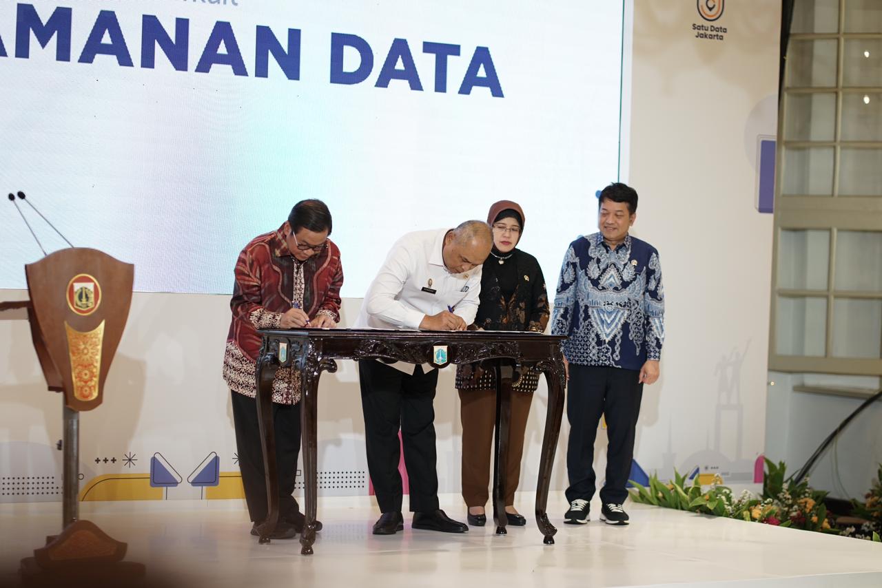 BPBD DKI Jakarta Menghadiri Peluncuran Portal Satu Data Jakarta
