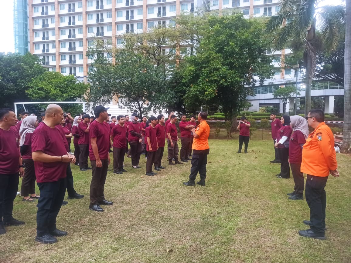 Pelatihan Tim Manajemen Keselamatan Kebakaran Gedung (MKKG)